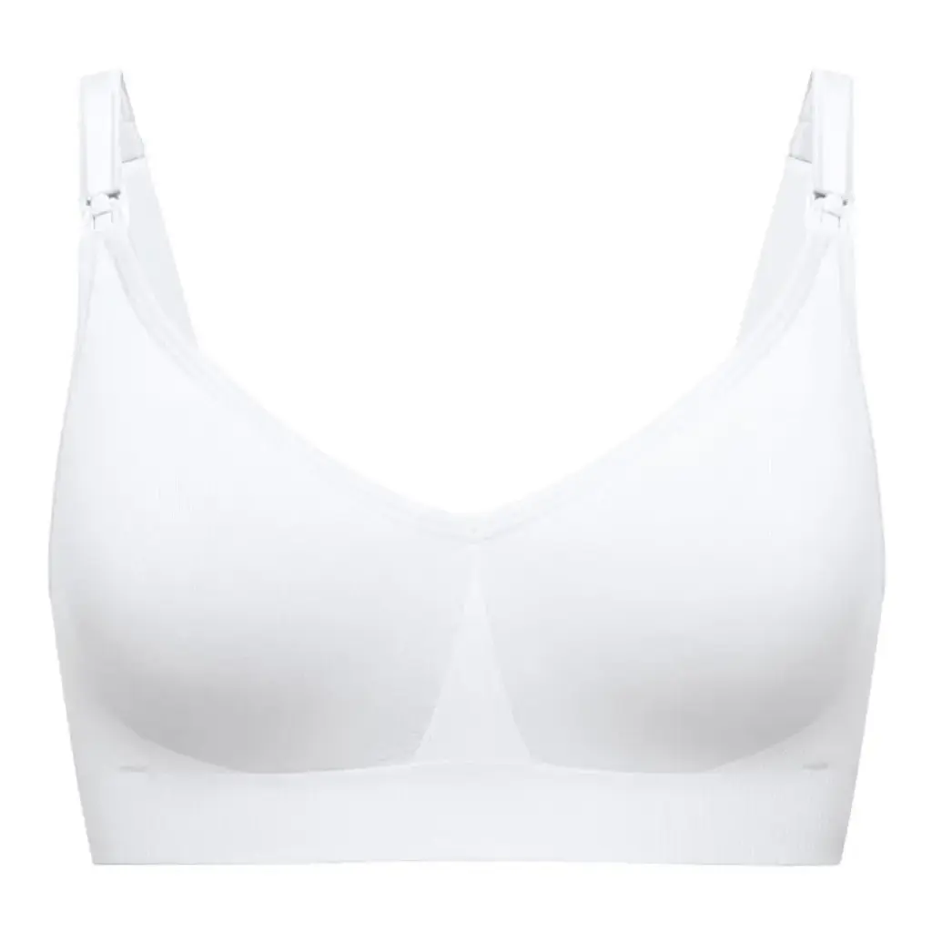 Bravado Designs 絲感無縫哺乳胸罩 - 白色