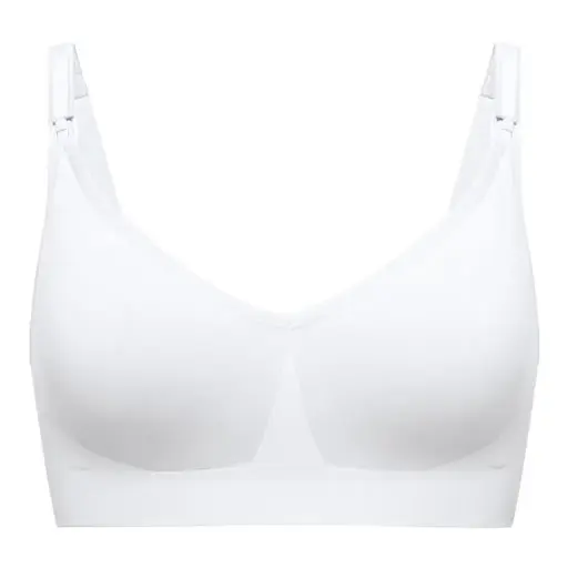 Bravado Designs 絲感無縫哺乳胸罩 - 白色